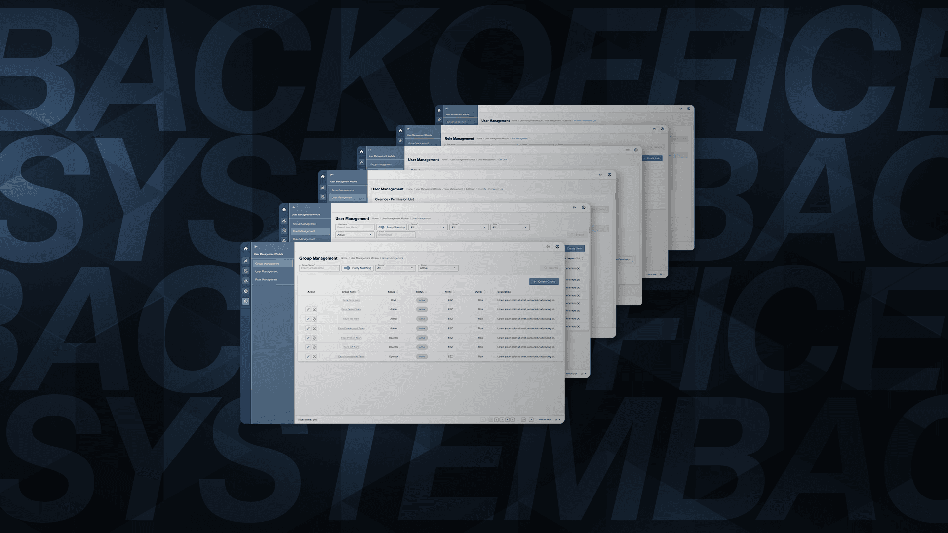 Super Back Office Platform Redevelopment