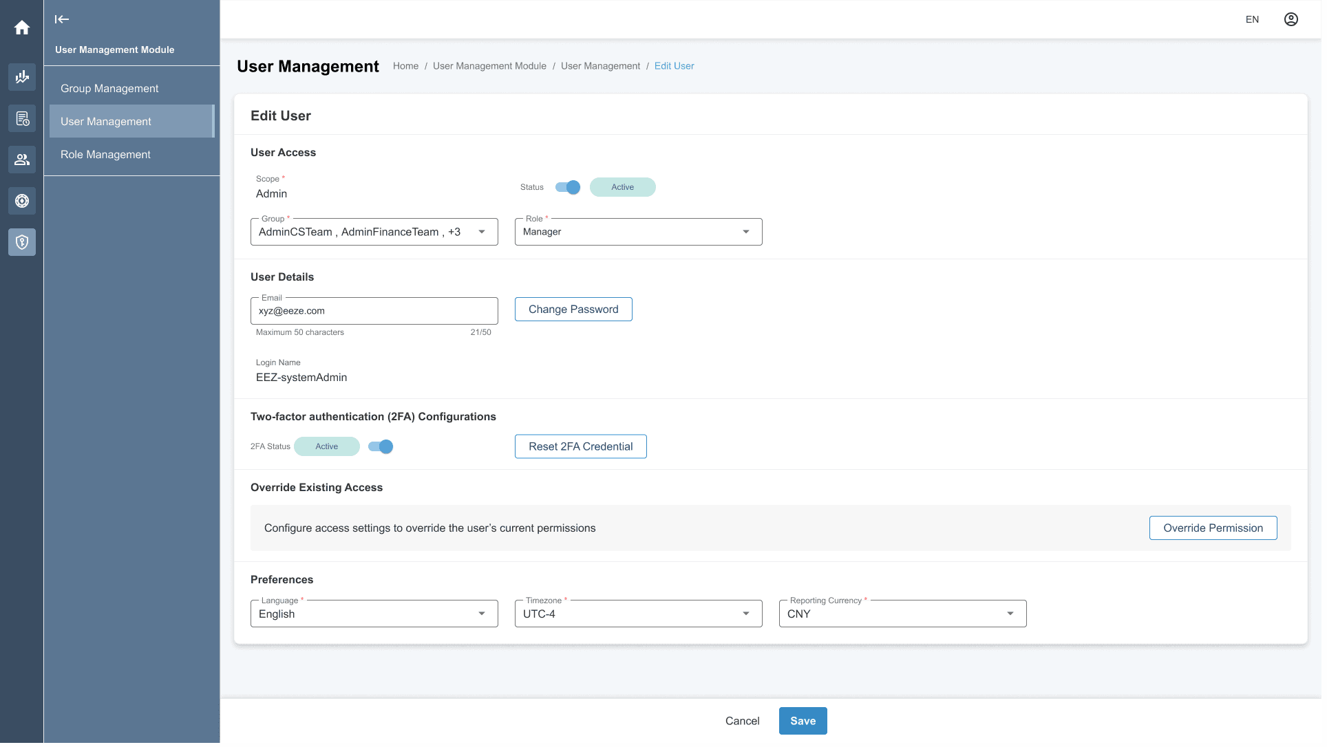 user management 1
