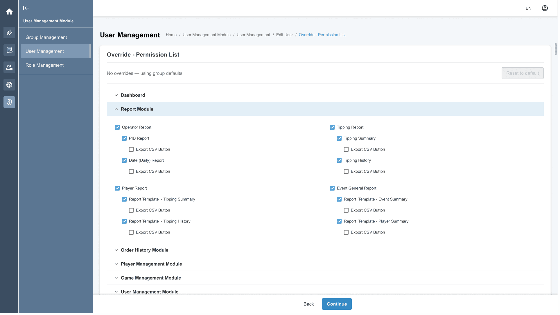 user management 2